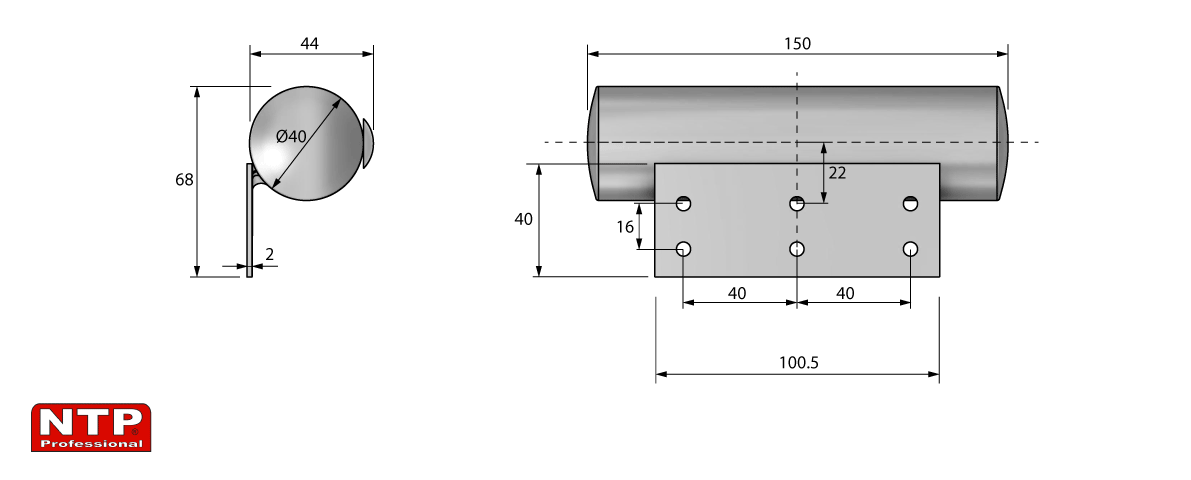 Sofa Leg Sl05 40150 G01 Ntp Professional